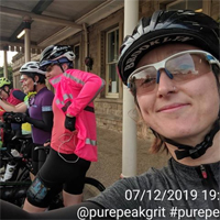 Ede at the start of Pure Peak Grit